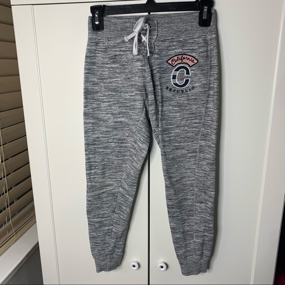 Girl’s Reflex Kids California Republic Embroidered Joggers
